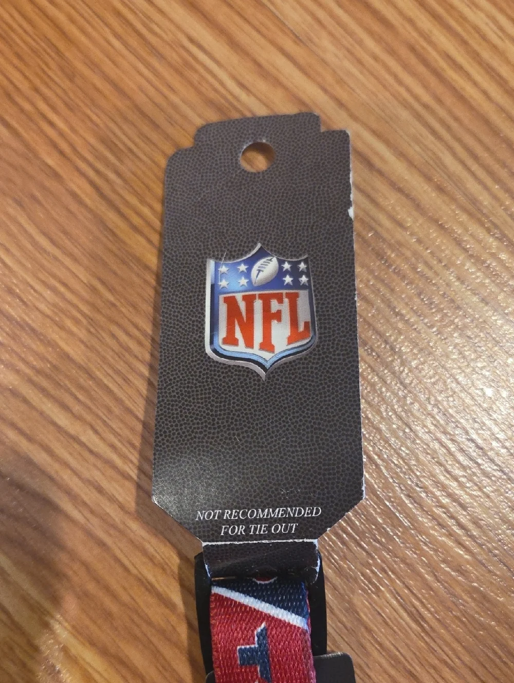 Houston Texans Adjustable Dog Collar S, M, L NFL Football Red Team Logo NWT